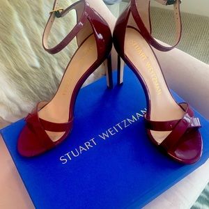 Red Stuart Weitzman Heels